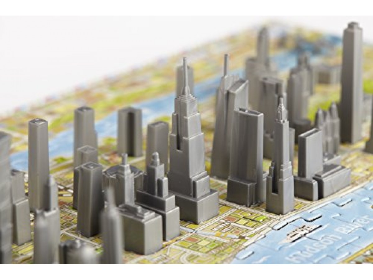 4D Puzzle New York Mini 193 bitar 4D Puzzle New York Mini 193 bitar